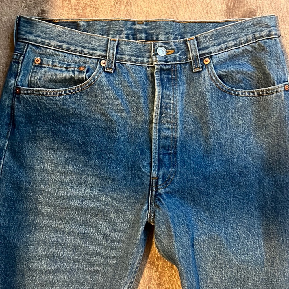 Vintage USA Levi 501 Jeans size 34x32